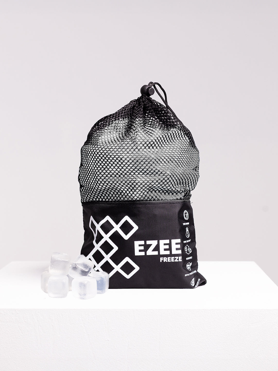 Mini Freeze Clear Ice - 1.8KG Black Bag