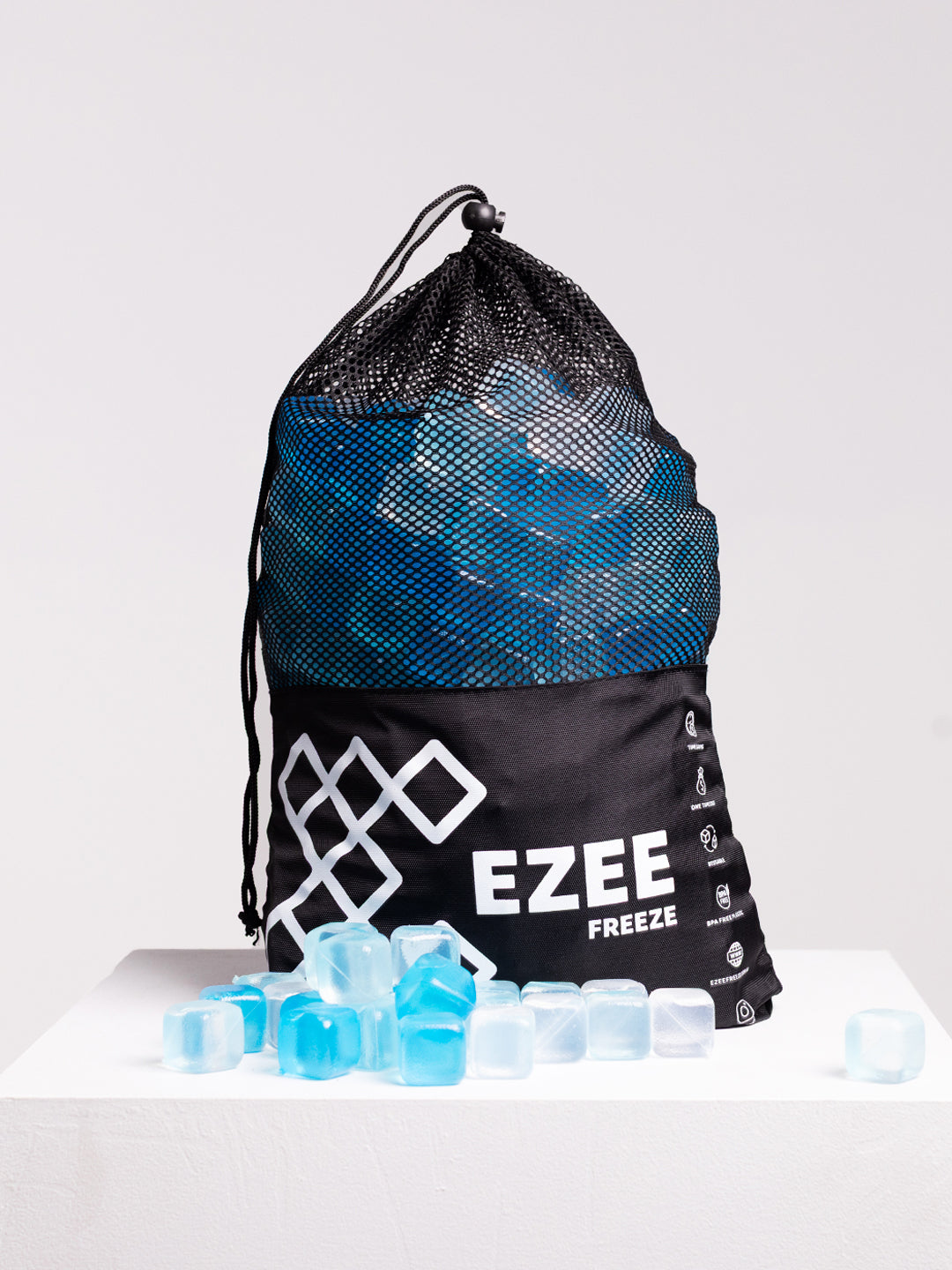 Mega Freeze Blue Ice - 5.0KG Black Bag