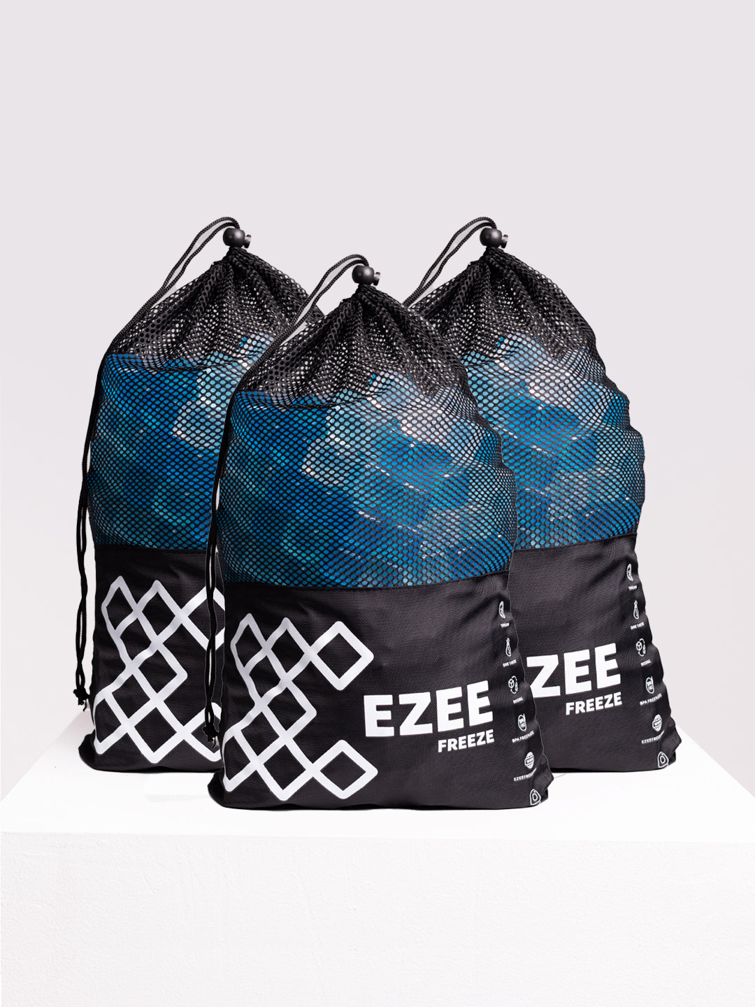 Mega Freeze Blue Ice - 5.0KG Black Bag