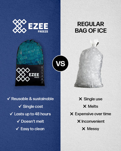Mini Freeze Blue Ice - 1.8KG Black Bag